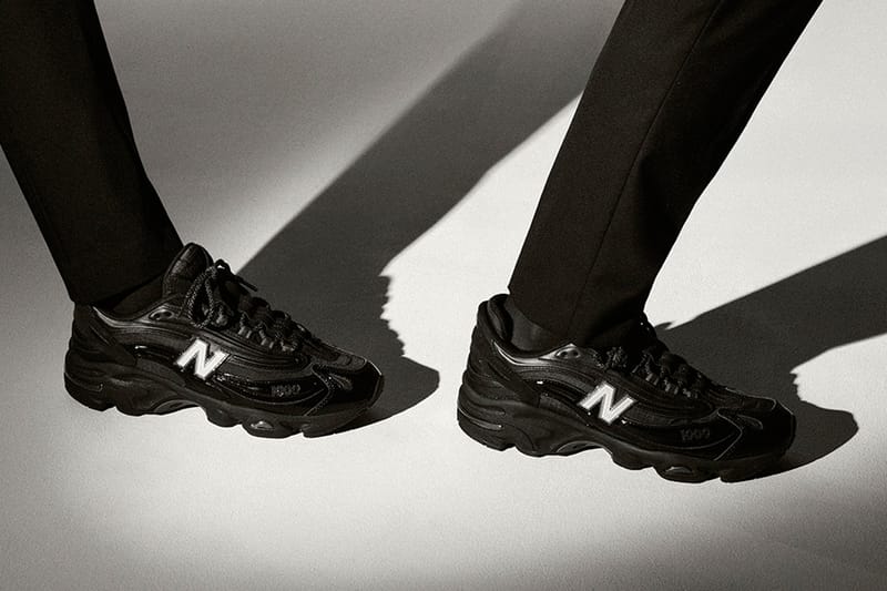 Os 1000 All-Black da BEAMS e New Balance: Uma Combinação Artística de Materiais