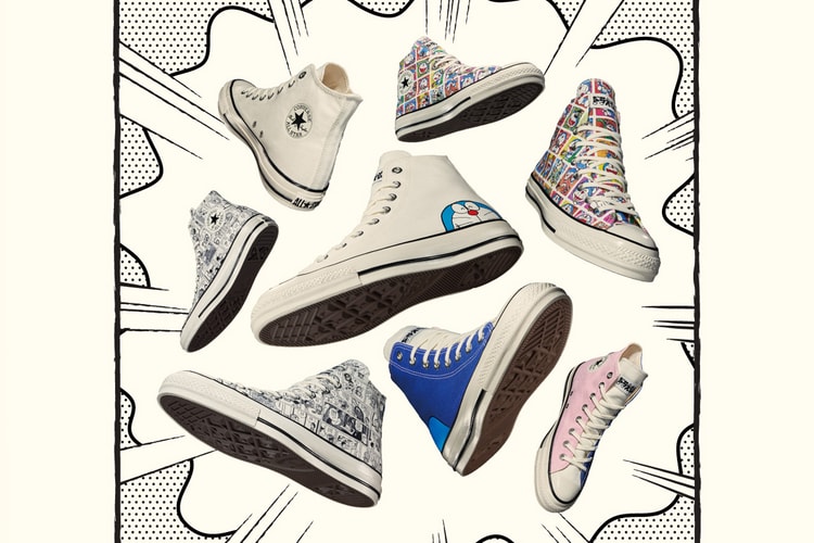 Converse Japan celebra 'Doraemon' com quatro colorways temáticas do All Star