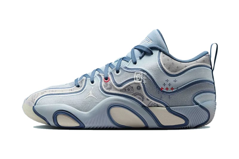 Jayson Tatum renova o Jordan Tatum 3 com um visual 'Light Denim'