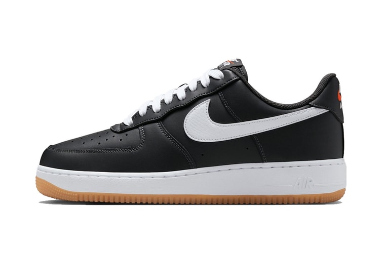 Visão Oficial do Nike Air Force 1 Low “Anthracite”