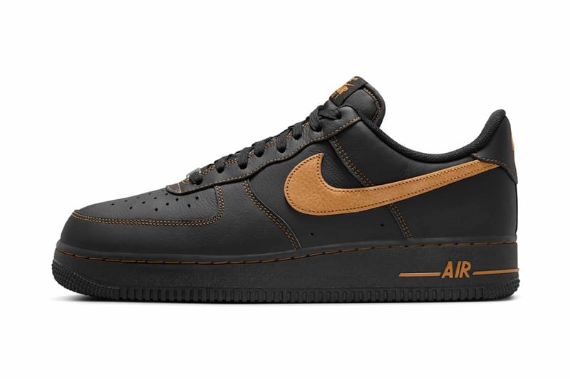Nike lança Air Force 1 Low bicolor "Black/Tan"