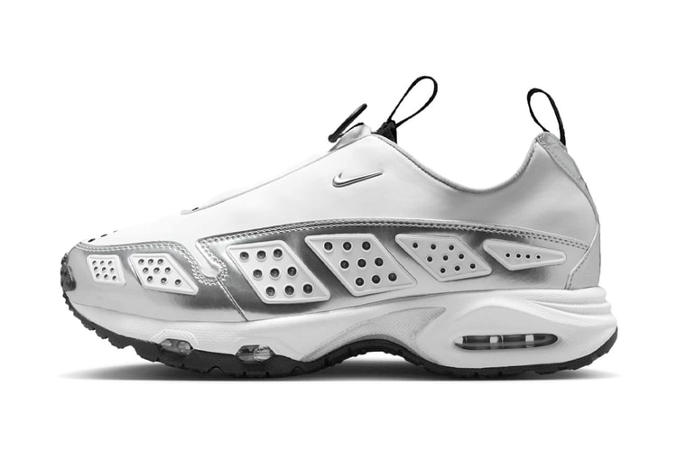 Visão Oficial do Nike Air Max Sunder 'White Metallic'