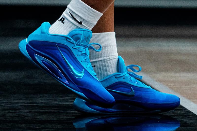 A'ja Wilson provoca o Nike A'One "Blue Fury"
