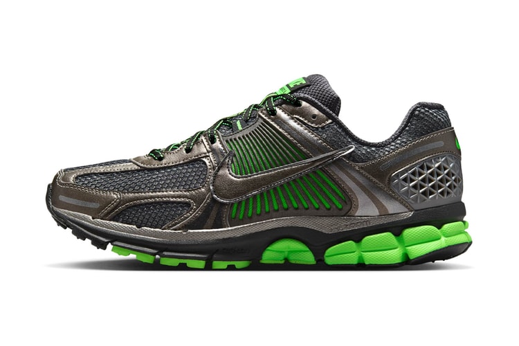 Nike Lança o Zoom Vomero 5 na Colorway Elétrica "Metallic Pewter/Green Strike"