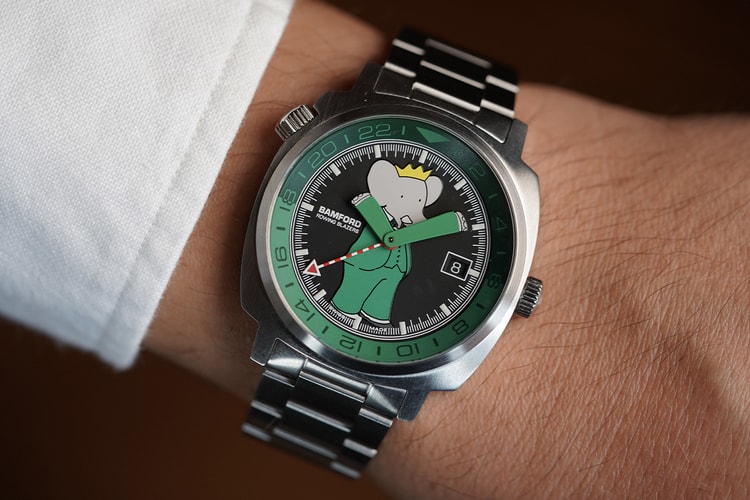 O Elefante Babar Ganha Vida na Colaboração GMT entre Rowing Blazers e Bamford London