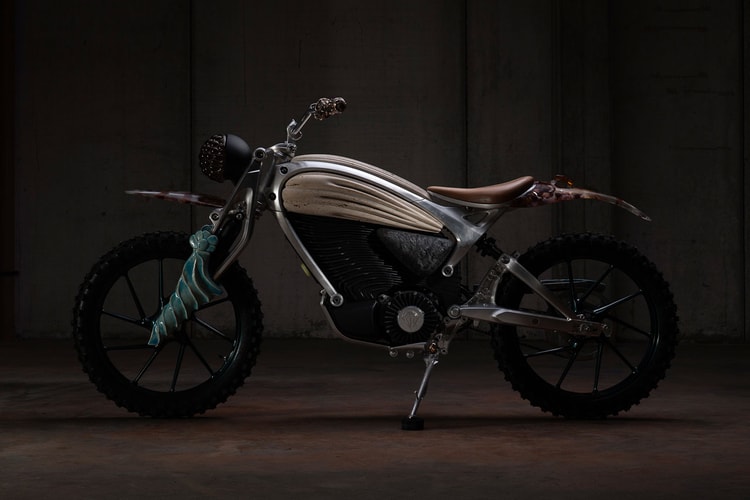 A Flying Flea da Royal Enfield Lança a Moto Artística 'Motototem' de Mattia Biagi