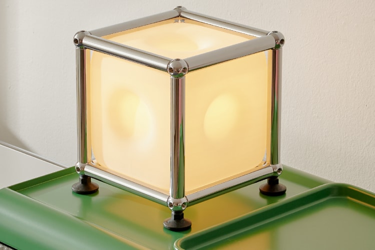 Rarify & Gantri reaproveitam peças do USM Haller Modular no abajur expansível Cube One