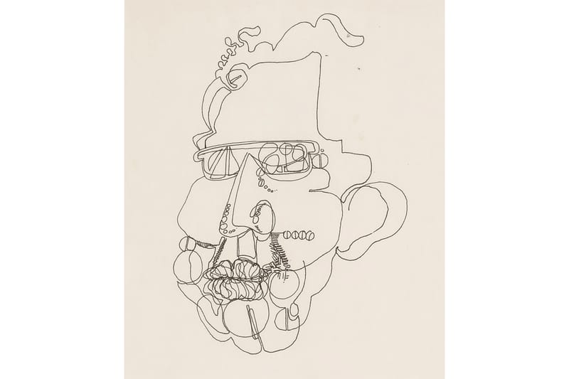 O desenho 'Head' mais antigo de Basquiat vai a leilão na Sotheby's