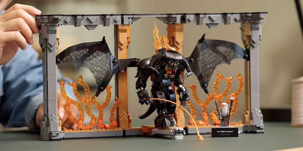 Informações de lançamento do Balrog Book Nook de LEGO Icons The Lord of ...
