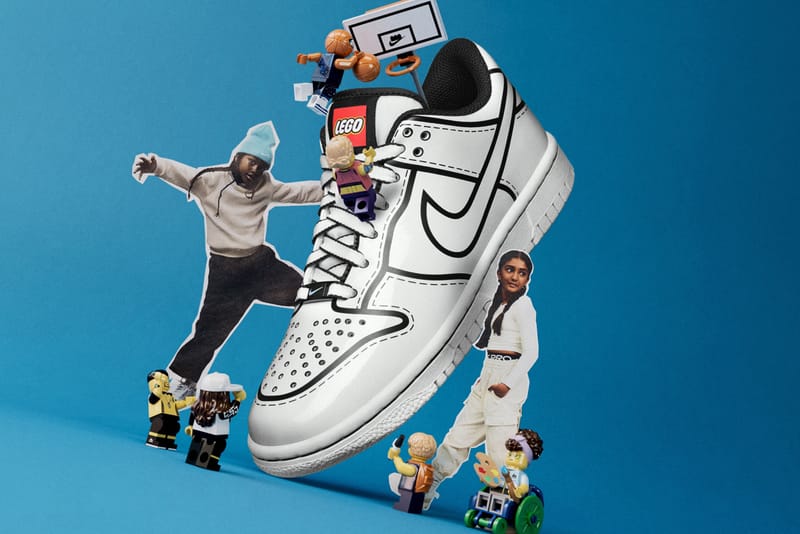 Vem aí o LEGO x Nike Dunk Low