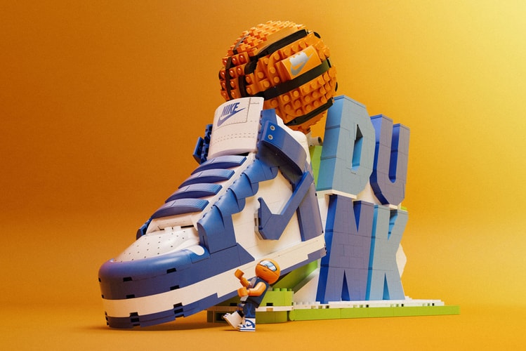 LEGO revela conjunto Nike Dunk de 1.180 peças