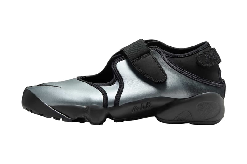 O Nike Air Rift ganha uma transformação "Metallic Silver/Black"