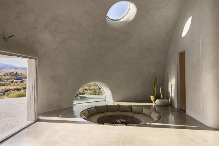 A HATA Dome House se Apoia na 'Ancestral Architectural Logic' na Califórnia