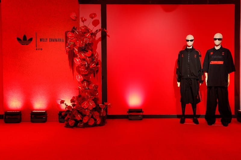 SVD Madrid fica vermelho com o pop-up Willy Chavarria x adidas Originals