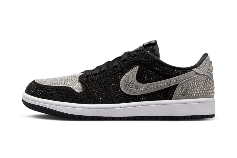 Nike revela o Swarovski x Air Jordan 1 Low OG de US$ 1.000