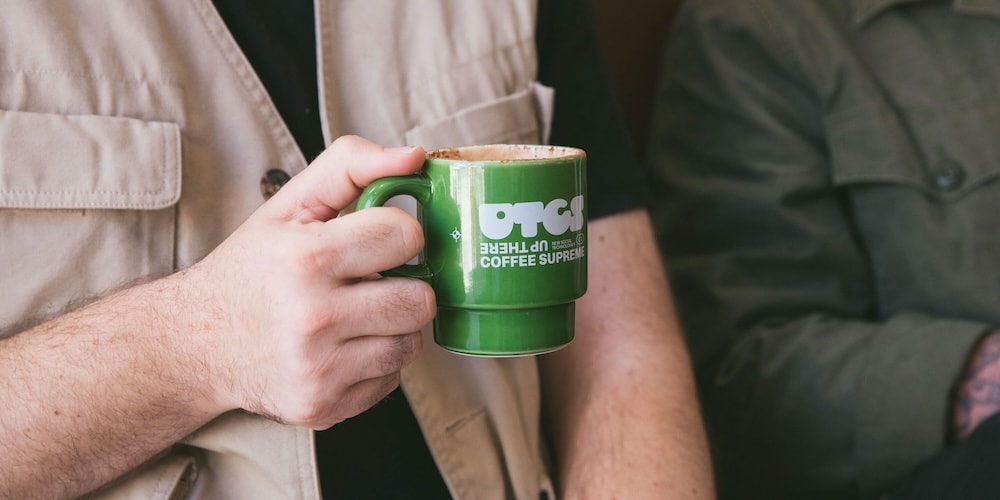 Up There x Coffee Supreme Stacker Mug 2.0 | Hypebeast
