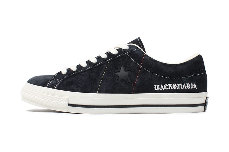 WACKO MARIA e Converse estreiam o One Star Suede "Japan Exclusive/Black"