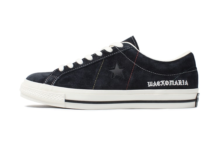 WACKO MARIA e Converse estreiam o One Star Suede "Japan Exclusive/Black"