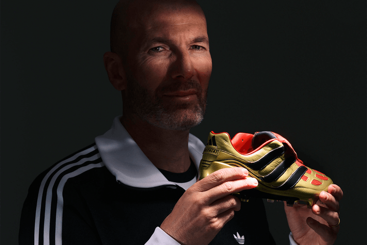 adidas e Zizou retornam ao auge com as Predator Precision Zinedine Zidane 2000