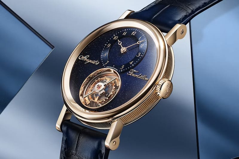 Novo Breguet Classique Tourbillon Sidéral 7255 estreia mostrador de esmalte em aventurina