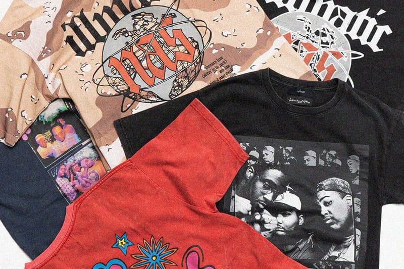 International Gallery BEAMS lança coleção em homenagem a Nas e De La Soul