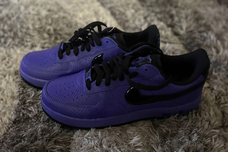 Primeiras imagens do FC Barcelona-temático Kobe Bryant x Nike Air Force 1 Low Protro