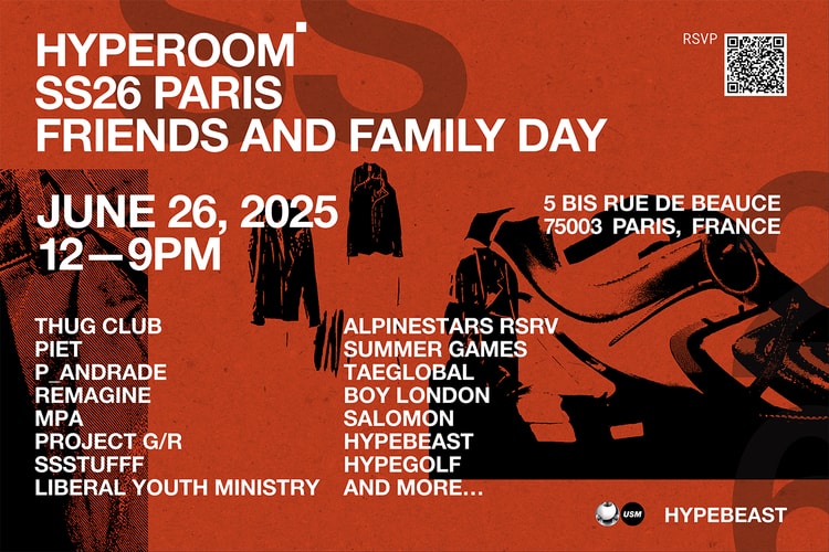 Hyperoom convida para um Friends & Family Day especial na Paris Fashion Week SS26
