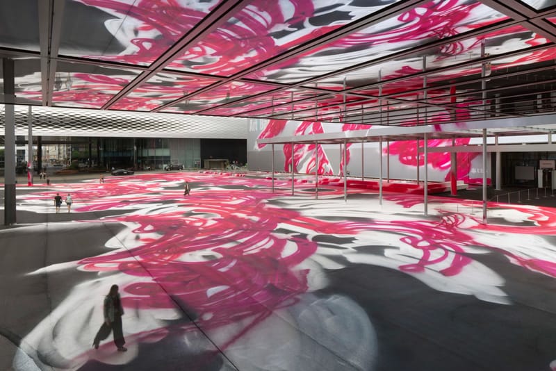 Com “CHOIR”, Katharina Grosse faz da Art Basel sua tela