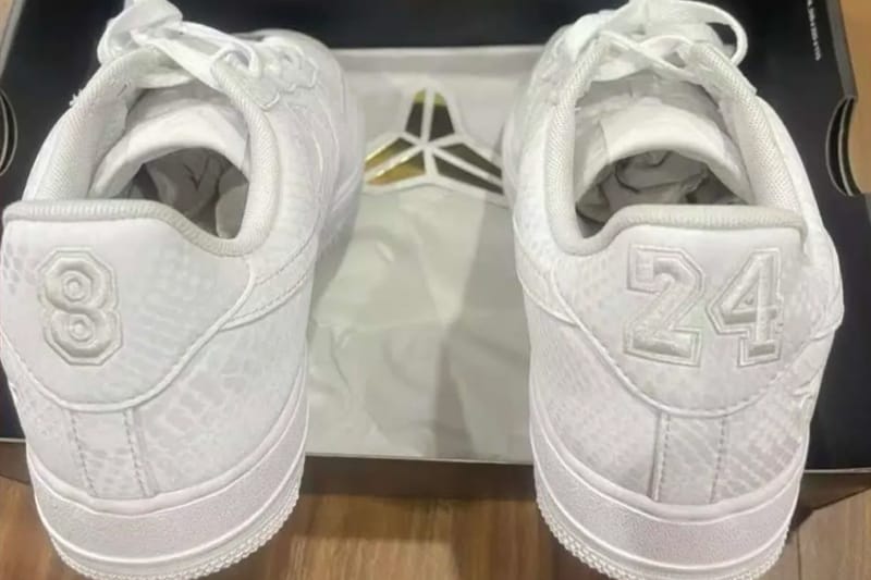 Kobe Bryant x Nike Air Force 1 Low “Triple White”