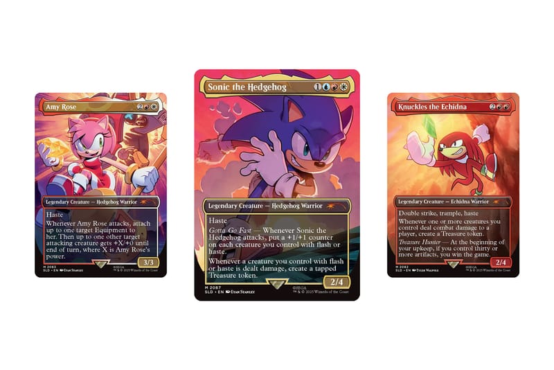 Sonic e sua turma chegam a Magic: The Gathering