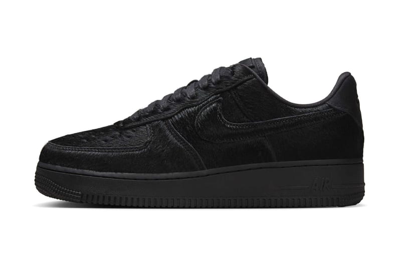 Nike apresenta o Air Force 1 Low “Black Pony Hair”