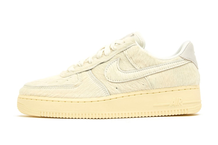 Nike reveste o Air Force 1 Low com “Pony Hair”