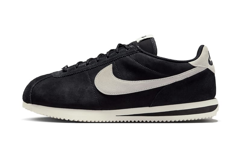 Nike dá nova cara ao Cortez "Black/Sail" com nubuck e suede