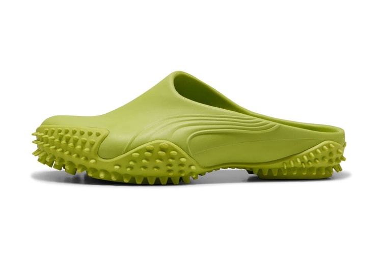 Imagens oficiais do PUMA Mostro Mule em "Sea Kelp" e "Lilac Frost"