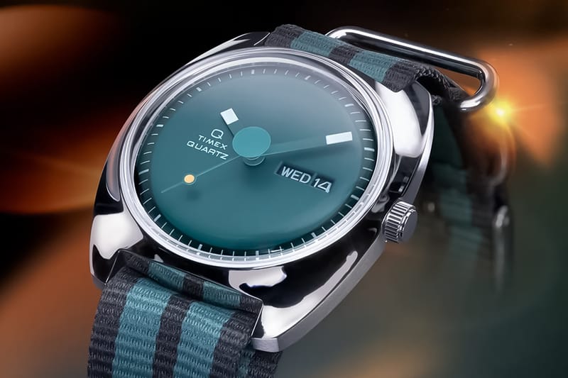 Q Timex 1975 Enigma retorna em novas cores preta e verde