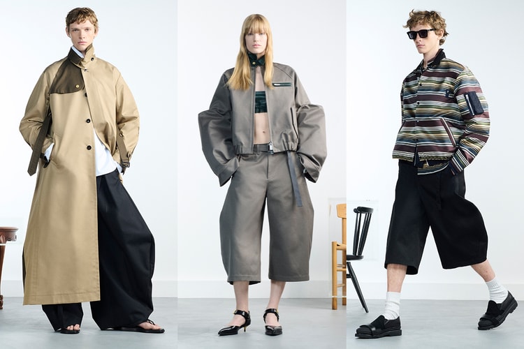 sacai SS26: o dia a dia ganha upgrade com precisão híbrida