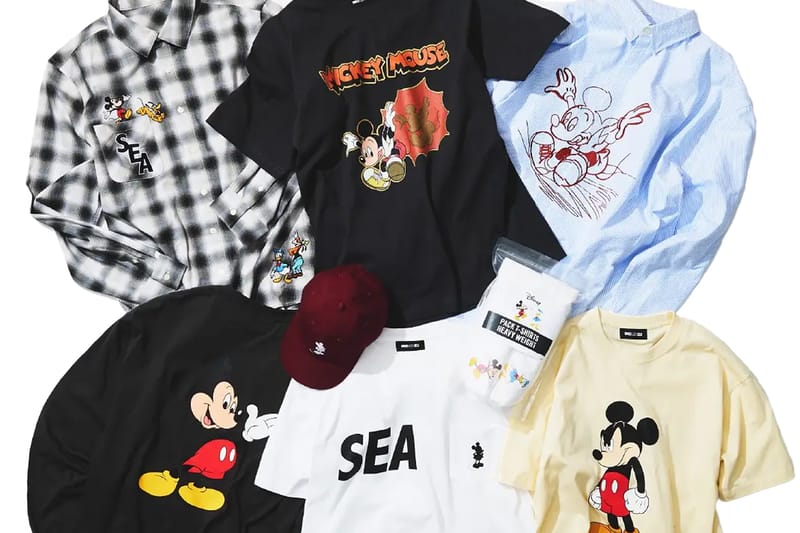 WIND AND SEA reinventa ícones da Disney em nova cápsula vibrante