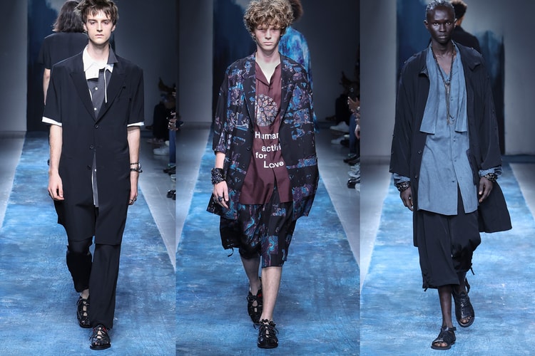 SS26 de Yohji Yamamoto Pour Homme mistura sonho, realidade e humanidade