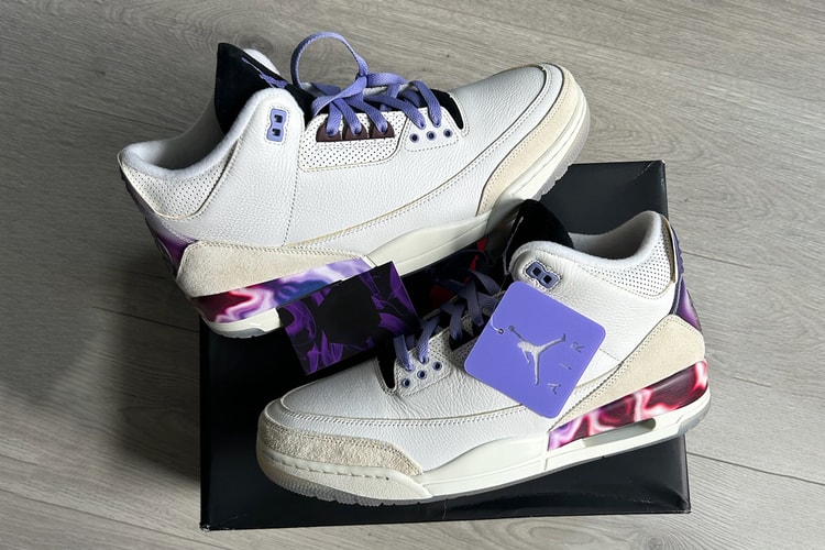 Veja de perto o sample exclusivo do Air Jordan 3 “EYBL”