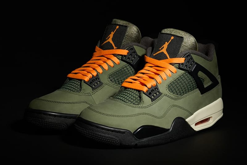 20 anos depois, o UNDEFEATED x Air Jordan 4 volta como destaque dos melhores drops de tênis da semana