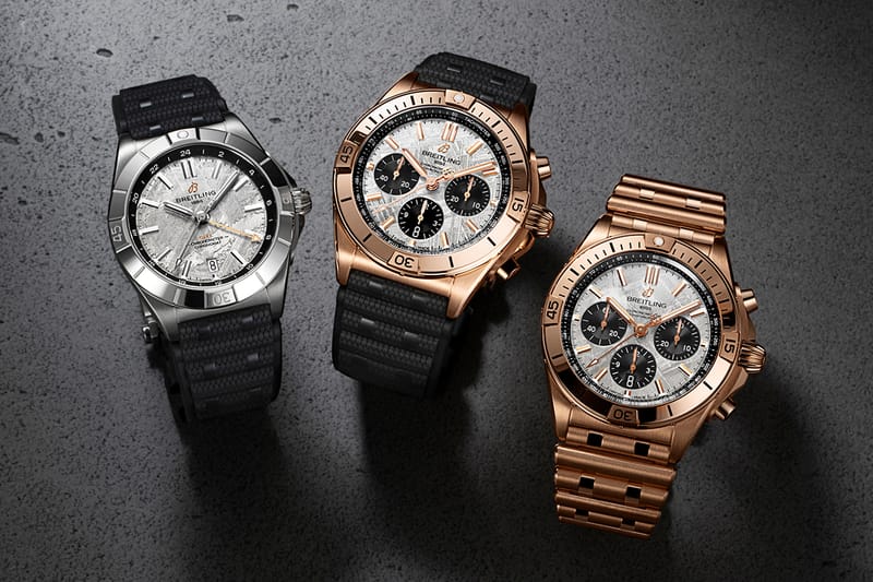 Erling Haaland e Breitling lançam novos Chronomat com mostradores de meteorito ancestral