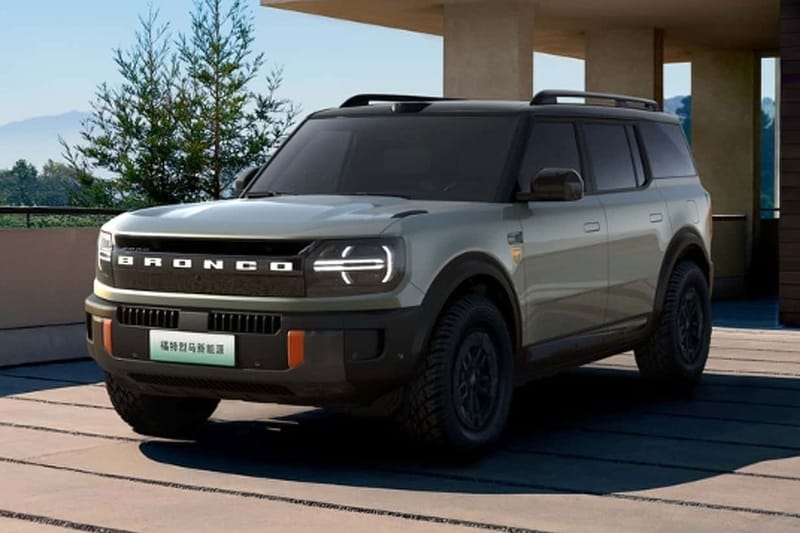 Ford lança Bronco New Energy: SUV elétrico e PHEV exclusivo da China