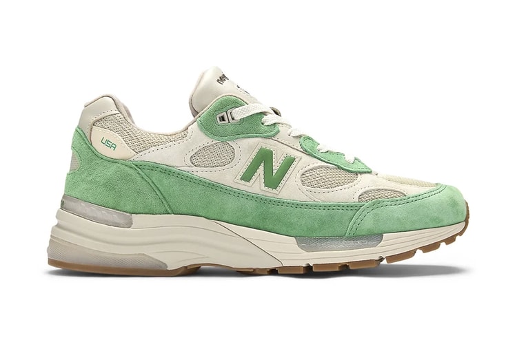 New Balance 992 Made in US volta com o colorway "Mint Gum"