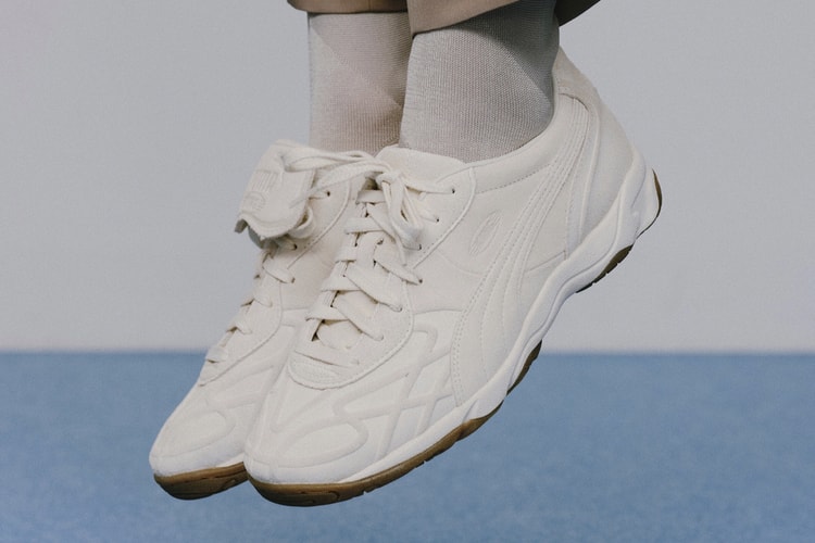 BEAMS e PUMA elevam o sneaker KING com vibe retrô minimalista