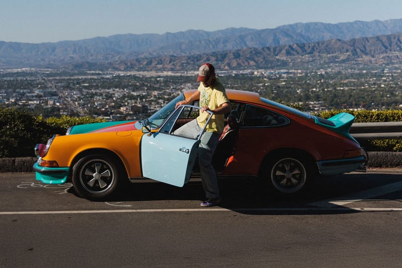 Sean Wotherspoon revela Porsche 911 Carrera 2.7 RS multicolorido como art car