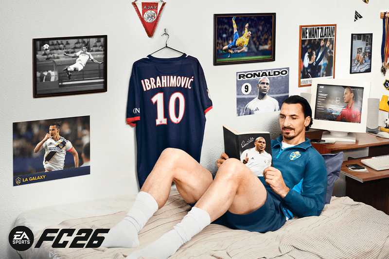 Zlatan Ibrahimović é a estrela da capa da “FC 26 Ultimate Edition”