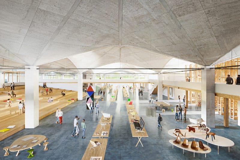 Novo Eames Design Museum transforma galpão dos anos 60 na Baía de San Francisco