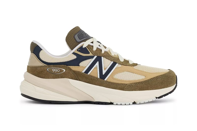 Primeiras imagens oficiais do New Balance 990v6 “Dark Camo”