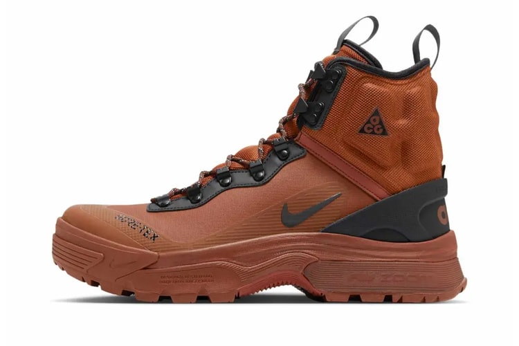 Primeiras imagens do Nike ACG Air Zoom Gaiadome GORE-TEX "Cinnamon/Black"