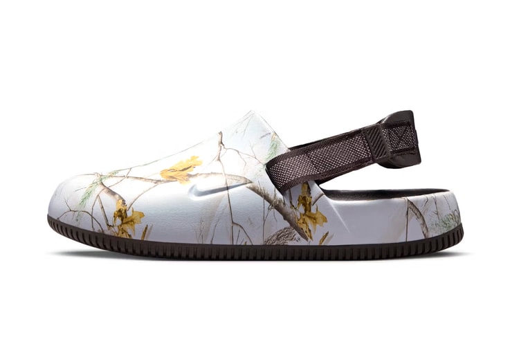 Nike Calm Mule chega na versão "Light Blue Realtree"